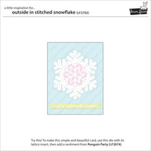 Load image into Gallery viewer, Lawn Fawn Custom Craft Dies Outside in Stitched Snowflake (LF2702)
