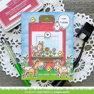 Lawn Fawn Stamp & Die Set Garden Before 'n Afters (LF2769)
