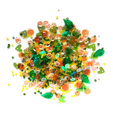 Buttons Galore & More Sequins & Bead Mixed Falling Leaves (LL626)