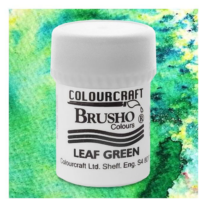 Colourcraft Brusho Colors Leaf Green
