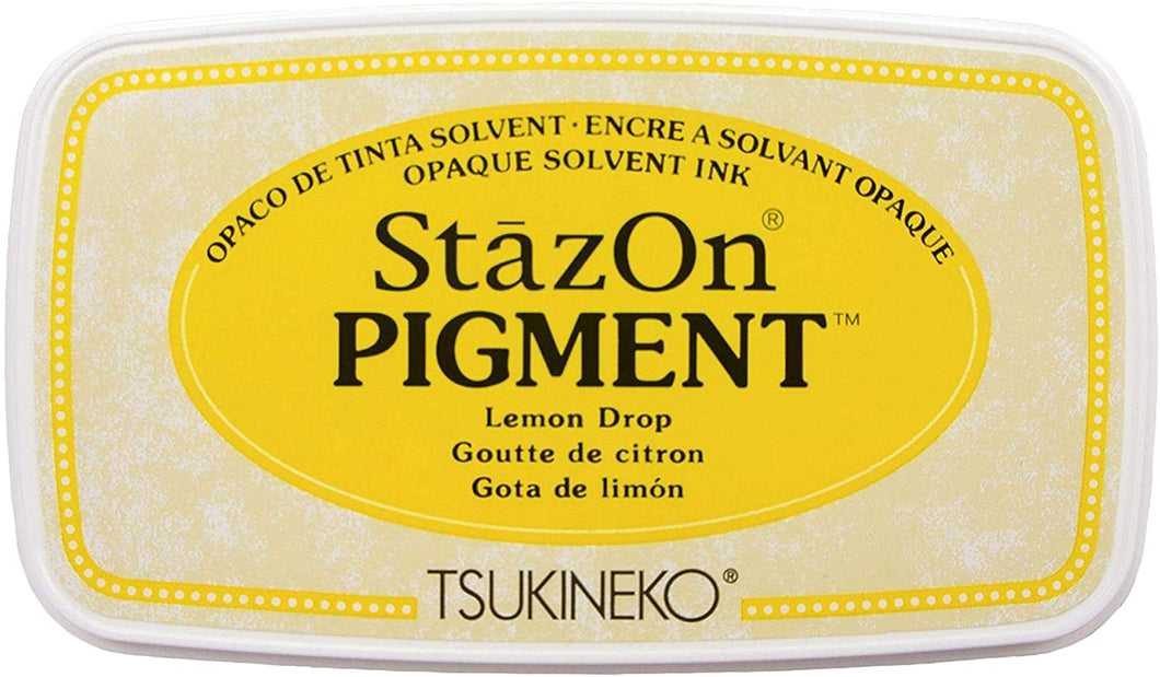 StazOn Pigment Ink Pad Lemon Drop (SZ-PIG-091)