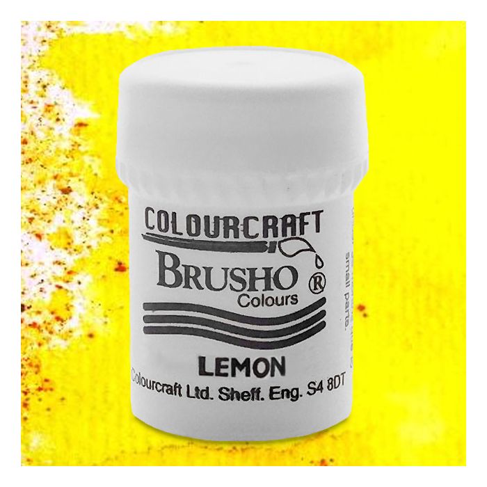 Colourcraft Brusho Colors Lemon