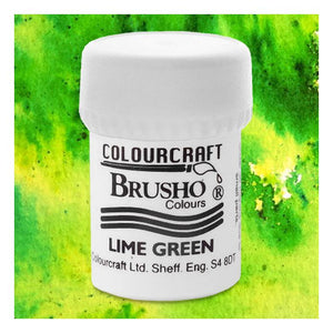 Colourcraft Brusho Colors Lime Green