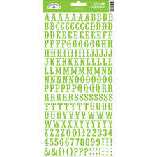 Doodlebug Designs Inc. Love Letters Cardstock Stickers Limeade (3642)