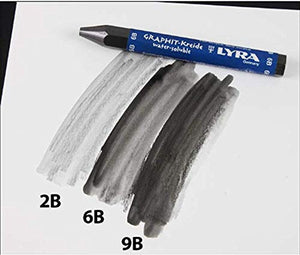 Lyra Water Soluble Graphit-Kreide Crayon Choose Your Hardness