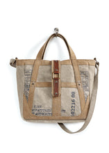 Load image into Gallery viewer, Mona B. Portland Up-Cycled Canvas Cross Body Bag (M-5255)

