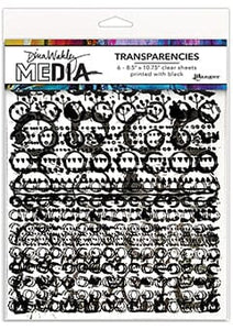 Dina Wakley MEdia Transparencies Pattern Play 2 (MDA82064)