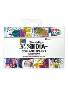 Dina Wakley MEdia Collage Sparks Collection 1 (MDA82224)