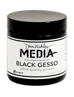 Dina Wakley Media Black Gesso (MDM41719)