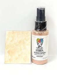 Dina Wakley Media Gloss Spray Apricot (MDO73642)
