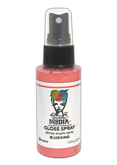 Dina Wakley Media Gloss Spray Blushing (MDO73673)