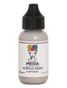 Dina Wakley MEdia Acrylic Paint Elephant (MDQ53989)