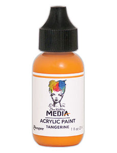 Dina Wakley MEdia Acrylic Paint Tangerine (MDQ54092)