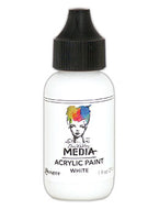 Dina Wakley MEdia Acrylic Paint White (MDQ54122)