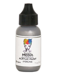 Dina Wakley MEdia Acrylic Paint Sterling (MDQ54153)
