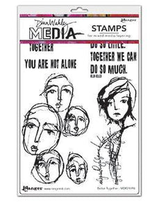 Dina Wakley Media Stamp Better Together (MDR74496)