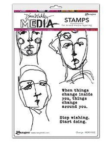 Dina Wakley Media Stamp Change (MDR74502)
