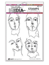 Load image into Gallery viewer, Dina Wakley MEdia Stamp Set Church Doodles (MDR77756)
