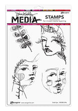Load image into Gallery viewer, Dina Wakley Media Stamp Side Eye (MDR81296)
