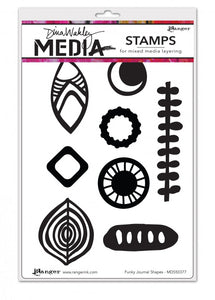 Dina Wakely Media Funky Journal Shapes MDR50377
