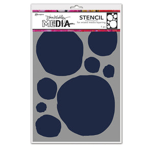 Dina Wakley MEdia Circles for Painting Stencil - MDS69225