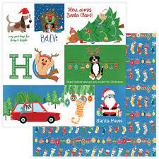 Photoplay Paper Co. The Muttcracker Collection 12x12 Scrapbook Paper Santa Paws (MUT9533)