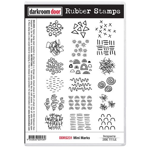 Darkroom Door Rubber Stamps Mini Marks (DDRS231)