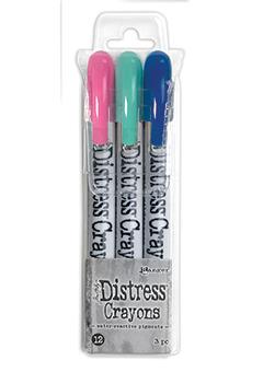 Tim Holtz Distress® Crayons Set 12 (TDBK77190)
