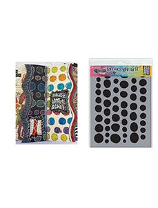Dylusions by Dyan Reaveley Stencil Large Coins (DYS78012)