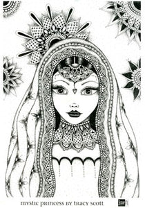 Scrap FX Collage Paper Mystic Princess by Tracy Scott (2021020)