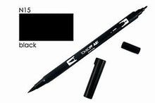 Load image into Gallery viewer, Tombow ABT Dual Brush Pens - Black (ABT-N15)
