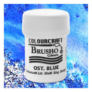 Colourcraft Brusho Colors Ostwald Blue