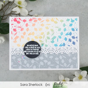 Picket Fence Studios Sentiment Stamp Advice Mommas Should Give (S-195)