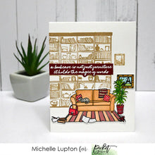 Load image into Gallery viewer, Picket Fence Studios Stamp &amp; Die Set More Books are Friends (BB-177D)
