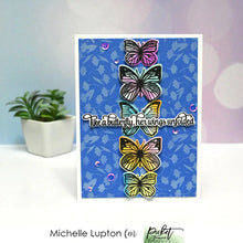 Load image into Gallery viewer, Picket Fence Studios Stamp &amp; Die Set Butterfly Beauties (A-158D)

