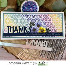 Load image into Gallery viewer, Picket Fence Studios Sentiment Stamp More Word Topper Subtitles (S-198)
