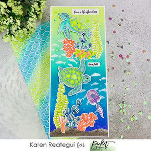 Picket Fence Studios Clear Stamp Set - Things on the Sea Floor (OC113)