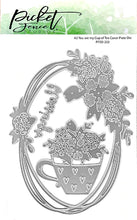 Load image into Gallery viewer, Picket Fence Studios Cover Plate Die You Are My Cup of Tea (PFSD-222)
