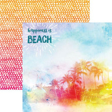 Load image into Gallery viewer, Paper House Productions 12x12 Scrapbook Paper -  Sundrenched Collection A Day At The Beach (PGL-2020)
