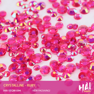 HAI Supply Crystalline Red Rhinestones Jewels Crystals