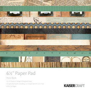 Kaisercraft 6 1/2" Paper Pad - Story Book (PP993)