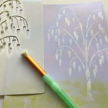 Load image into Gallery viewer, PaperArtsy Stencils Weeping Tree designed by Kay Carley (PS195)

