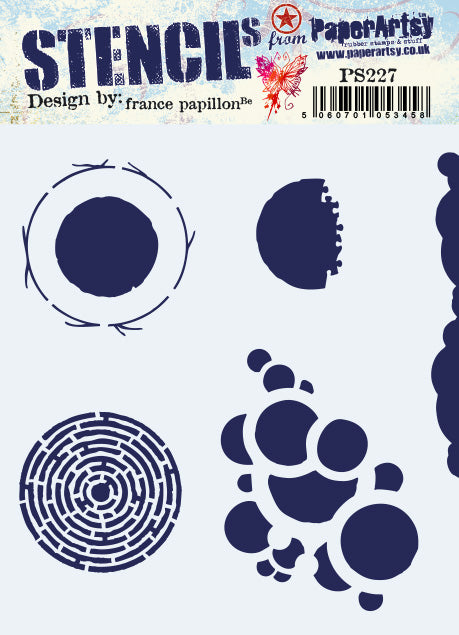 Paper Artsy Stencil designed by France Papillion (PS227) – Everything ...
