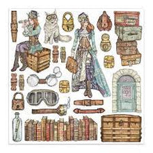 Load image into Gallery viewer, Stamperia 8x8 Paper Pack Lady Vagabond Collection (SBBS27)
