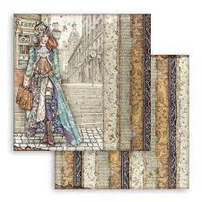 Stamperia 8x8 Paper Pack Lady Vagabond Collection (SBBS27)