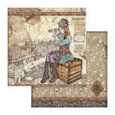 Stamperia 8x8 Paper Pack Lady Vagabond Collection (SBBS27)