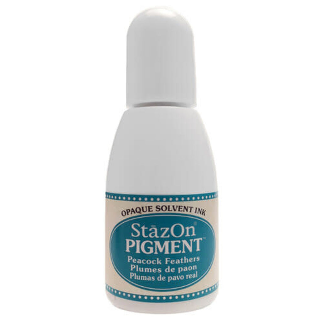 StazOn Pigment Ink Reinker Peacock Feathers (RZ-PIG-062)
