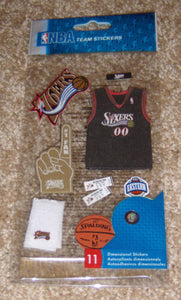 Jolee's Boutique NBA Team Stickers - Choose Your Team