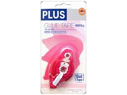 Plus Glue Tape Double Sided Adhesive - Refillable - 8.4mm (TG-620BC)