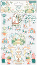 Load image into Gallery viewer, Craft Consortium Secret Garden Collection Puffy Stickers (CCSTKR001)
